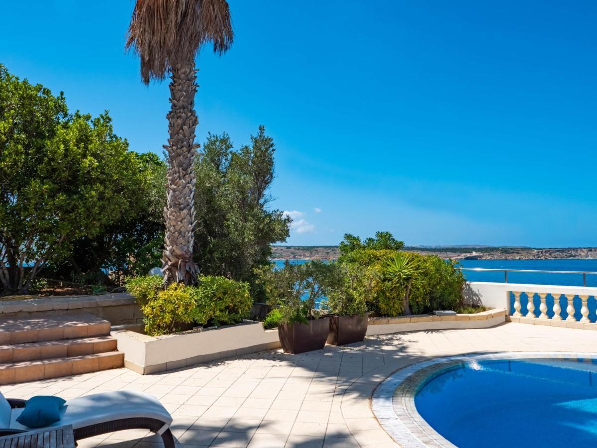 Villa Palma - Sunset Sea Views With Pool, Jacuzzi, Sauna And Games Room Mellieħa Eksteriør billede
